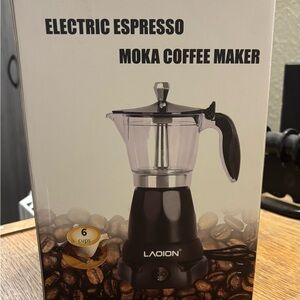LAOION Electric Espresso Moka Coffee Maker